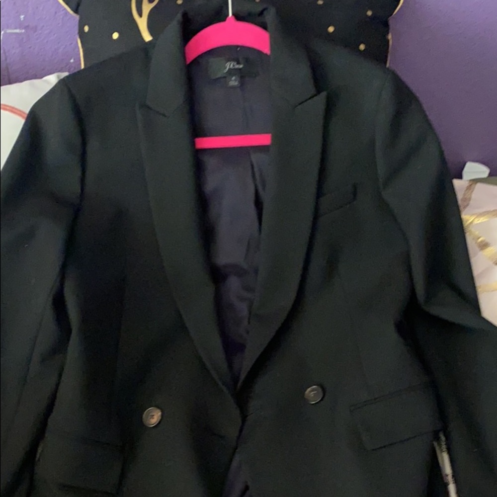 Women’s NWT J-crew black suit jacket